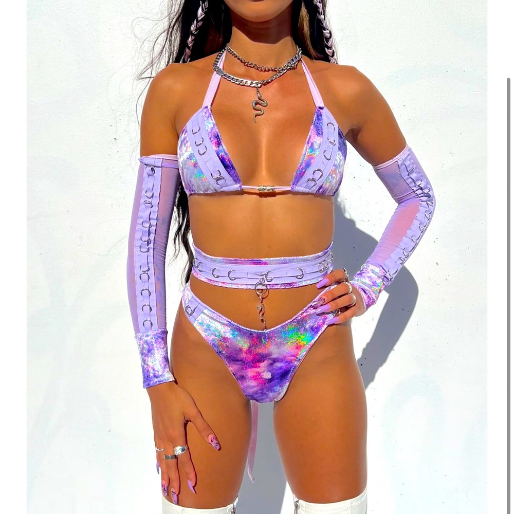 Purple rave set